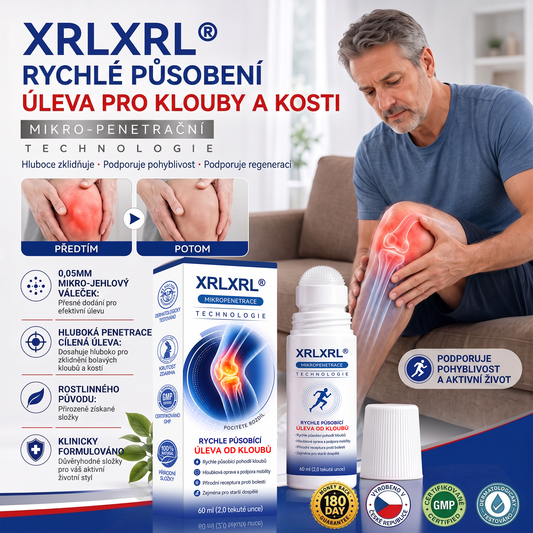 🌿XRLXRL®🪄 TECHNOLOGIE ORTOPEDICKÉ REGENERACE NOVÉ GENERACE · 0,05mm mikrojehličkový váleček pro obnovu kostí a kloubů
