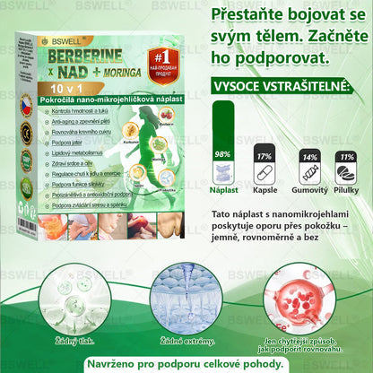 🎊BSWELL® Nano mikrovpichová zeštíhlující náplast✨(Stačí použít pouze jednou denně – viditelné změny již za 28 dní) ✅Bezbolestná, dlouhotrvající, zaměřená na řešení cukrovky, obezity a kardiovaskulárních onemocnění