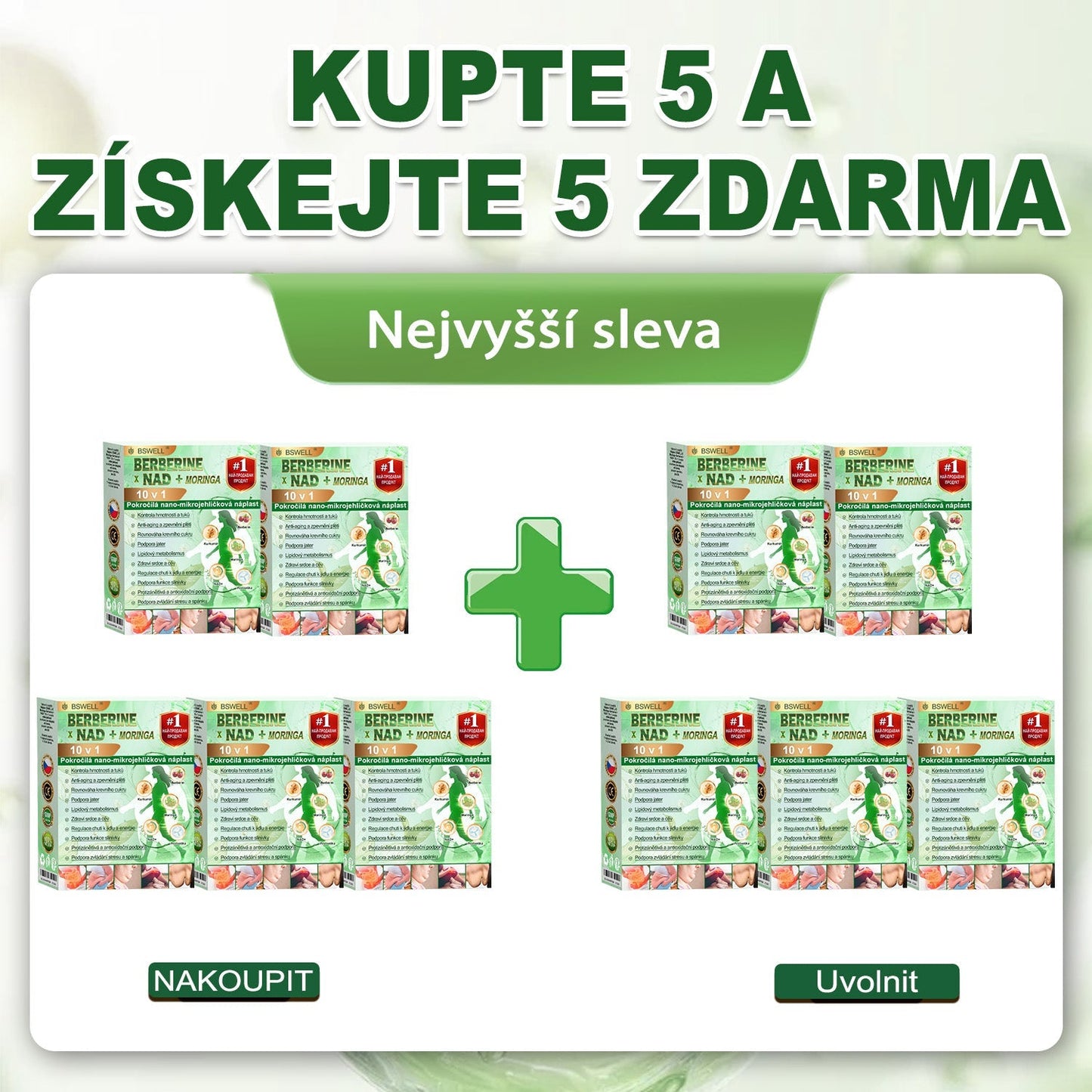 🎊BSWELL® Nano mikrovpichová zeštíhlující náplast✨(Stačí použít pouze jednou denně – viditelné změny již za 28 dní) ✅Bezbolestná, dlouhotrvající, zaměřená na řešení cukrovky, obezity a kardiovaskulárních onemocnění